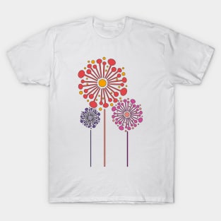 Dandelion flower sticker T-Shirt